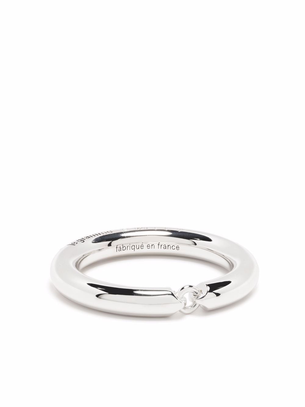 Le Gramme 7g polished link ring - Silver von Le Gramme
