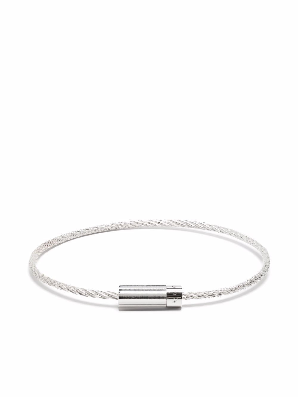 Le Gramme 9g cable bracelet - Silver von Le Gramme