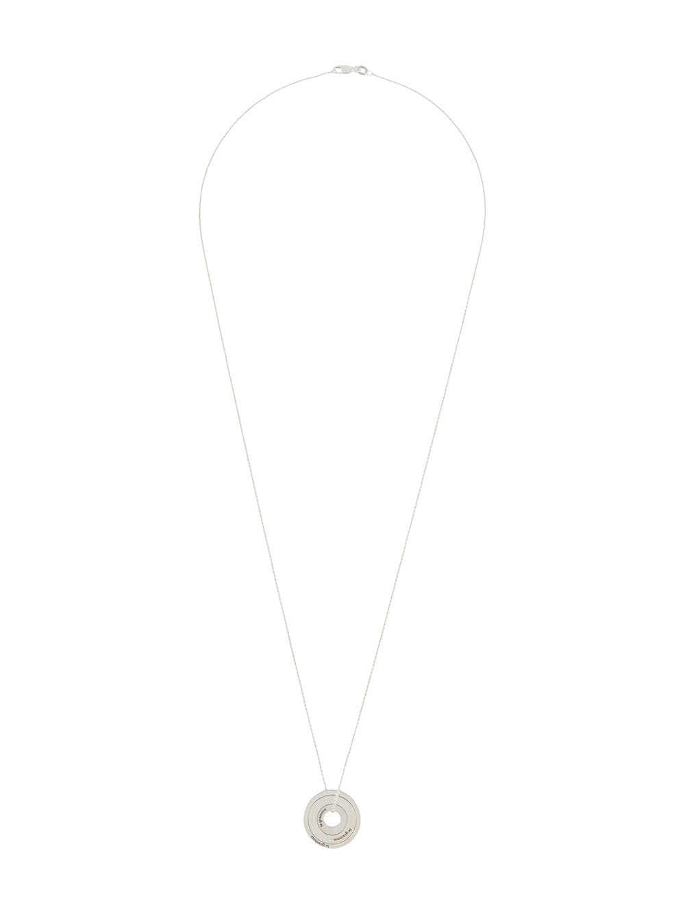 Le Gramme Accumulation round necklace - Silver von Le Gramme