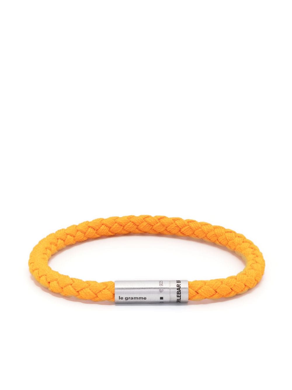 Le Gramme Le 7g cable bracelet - Orange von Le Gramme