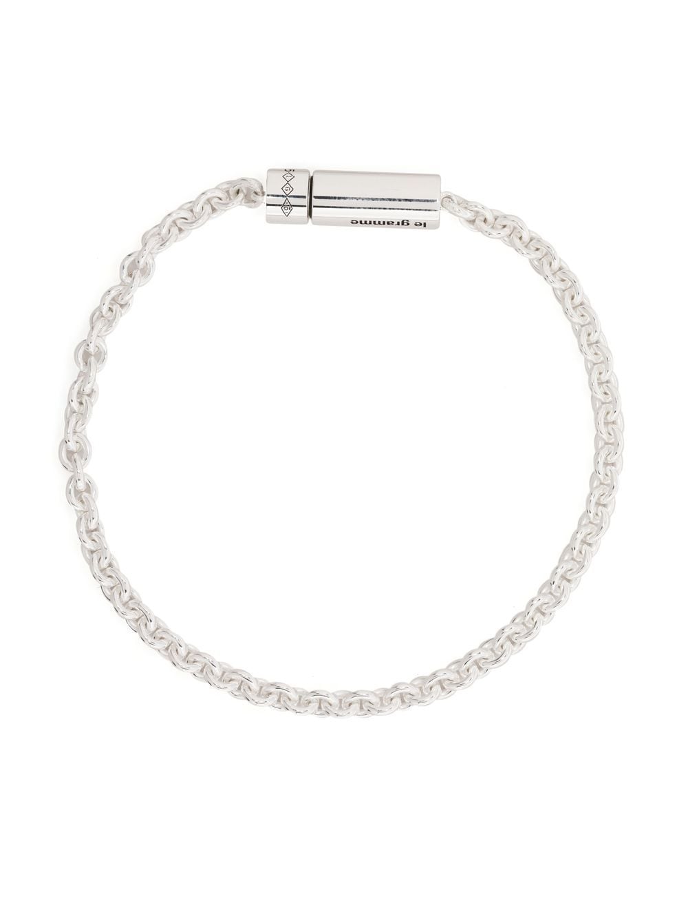 Le Gramme cable-chain bracelet - Silver von Le Gramme