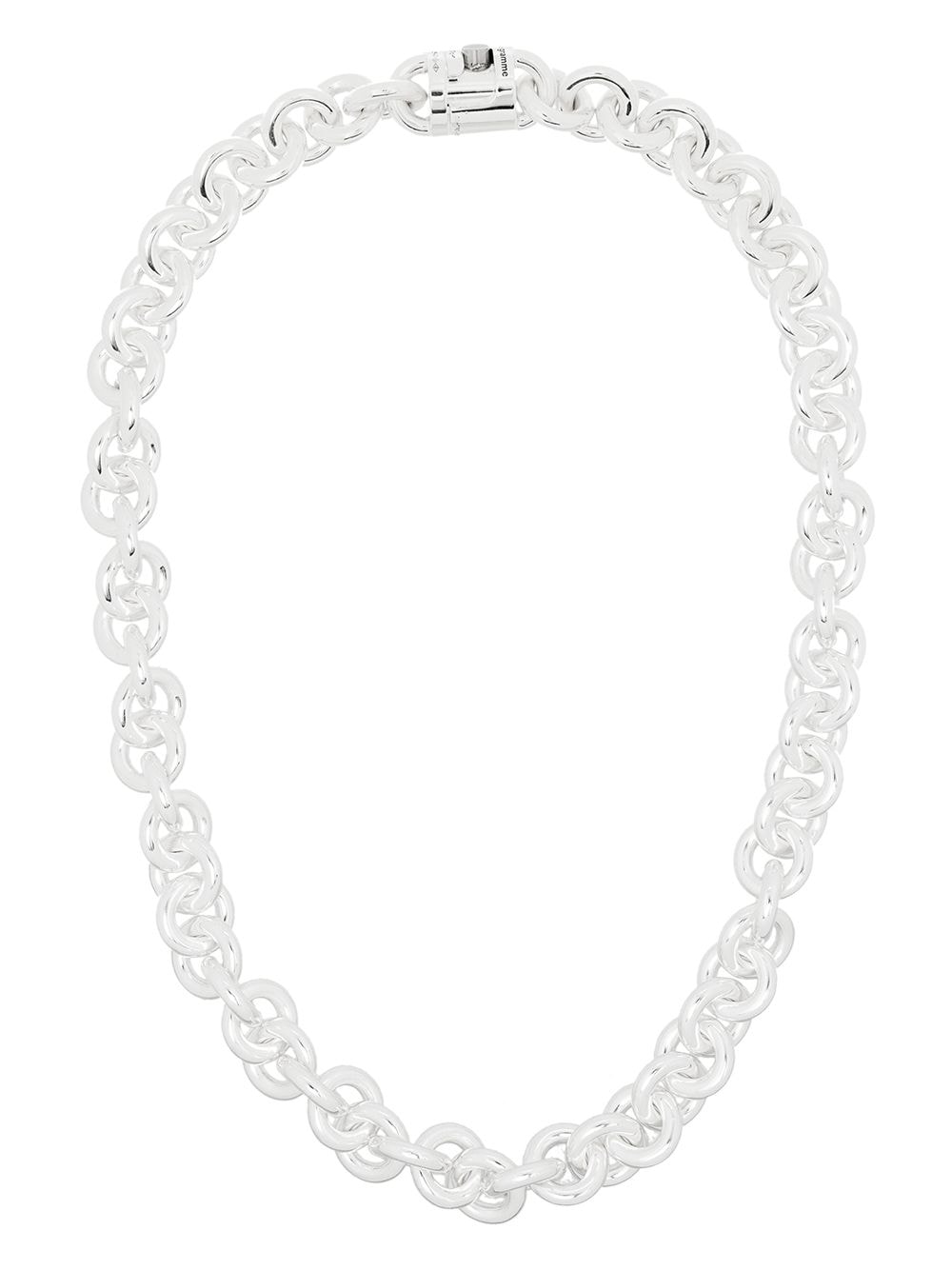Le Gramme chain-link sterling silver necklace von Le Gramme