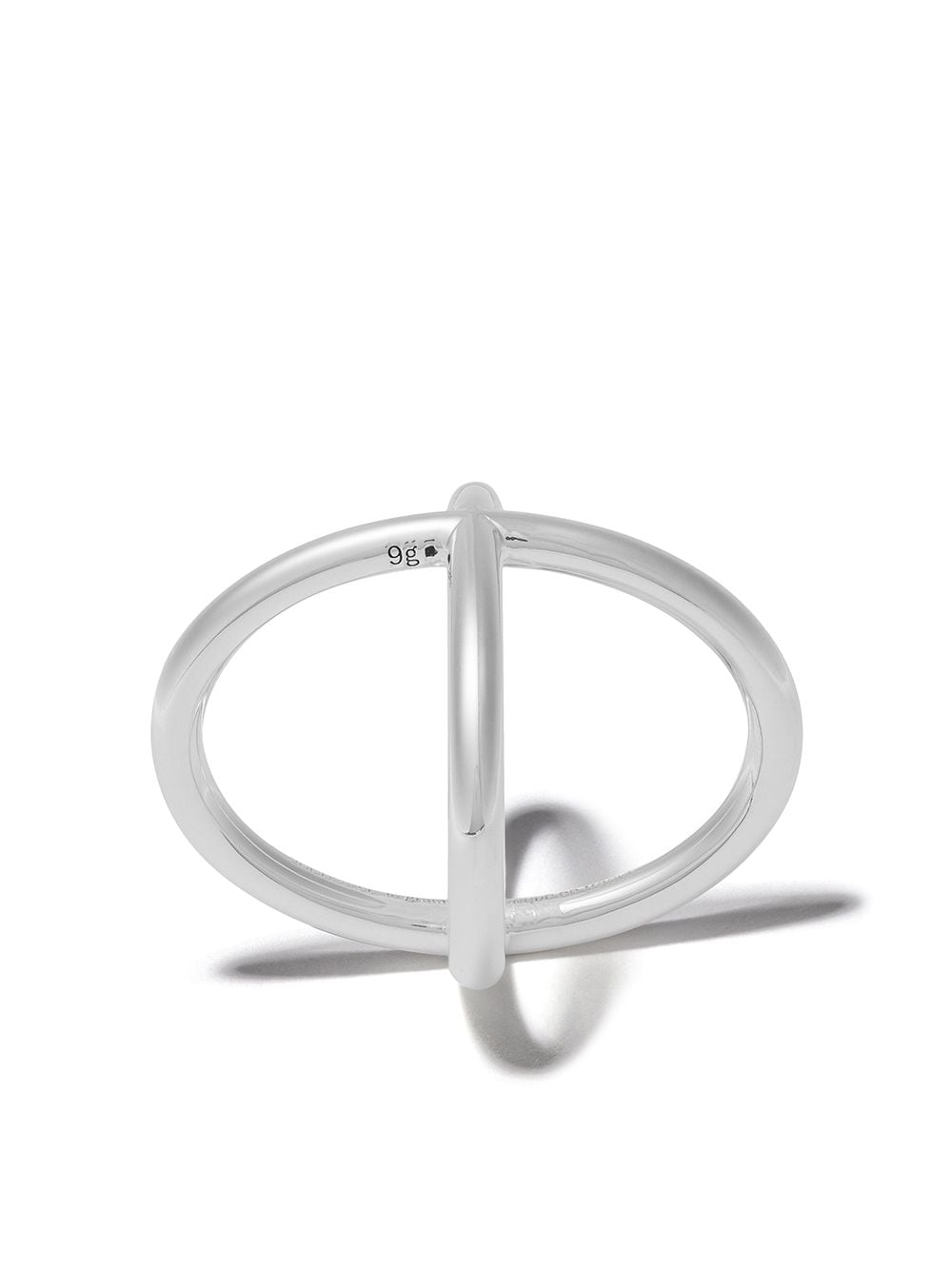 Le Gramme maillon interwoven ring - Silver von Le Gramme