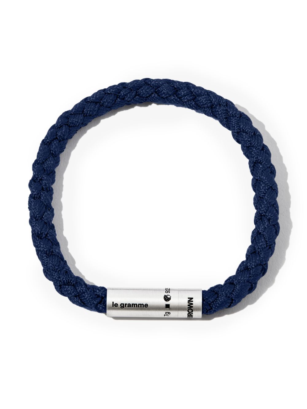 Le Gramme x Orlebar Brown Twist bracelet - Silver von Le Gramme