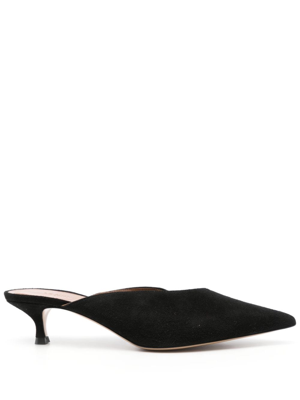 Le Monde Beryl Venetian 50mm mules - Black von Le Monde Beryl