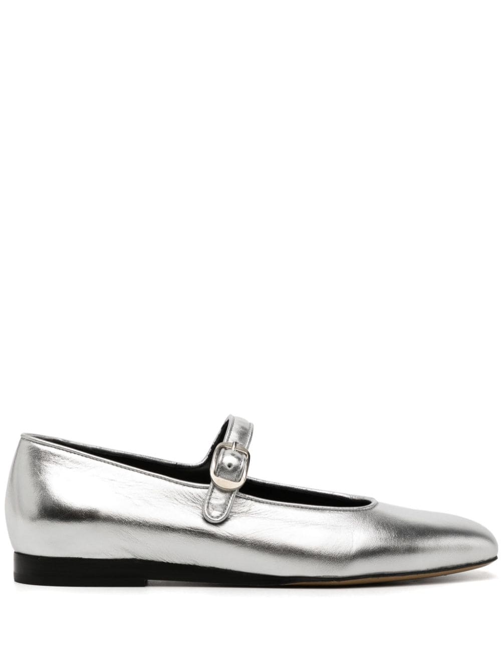 Le Monde Beryl Mary Jane leather ballerina shoes - Silver von Le Monde Beryl