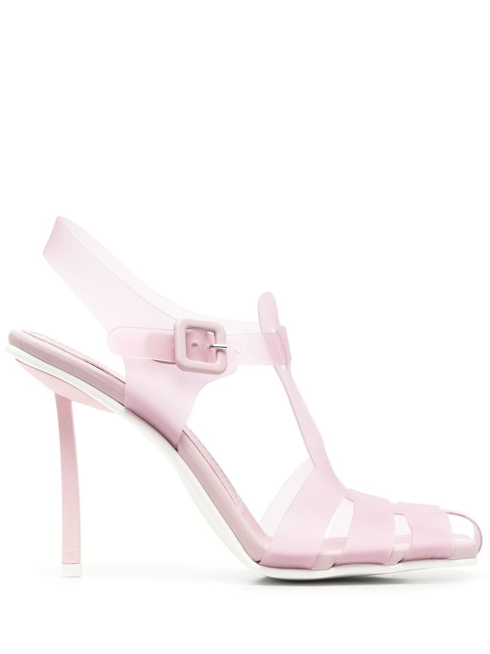 Le Silla 105mm transparent-design heels - Pink von Le Silla