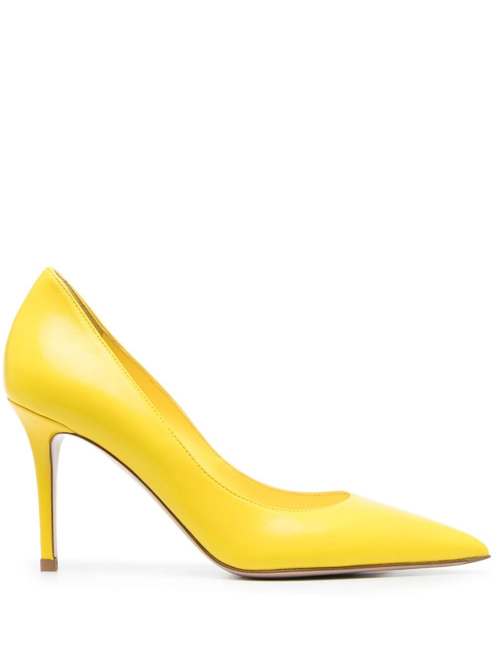 Le Silla 80mm heeled pumps - Yellow von Le Silla