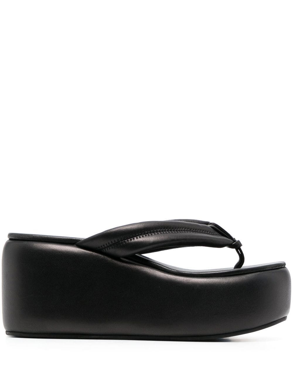 Le Silla Aiko 50mm wedge sandals - Black von Le Silla