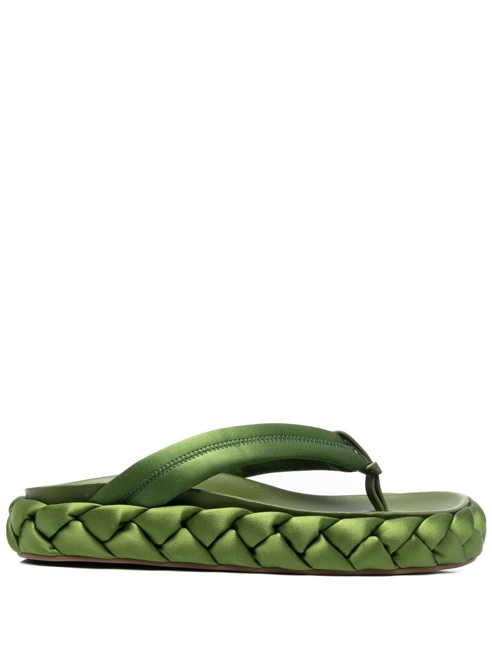 Le Silla Aiko satin sandals - Green von Le Silla