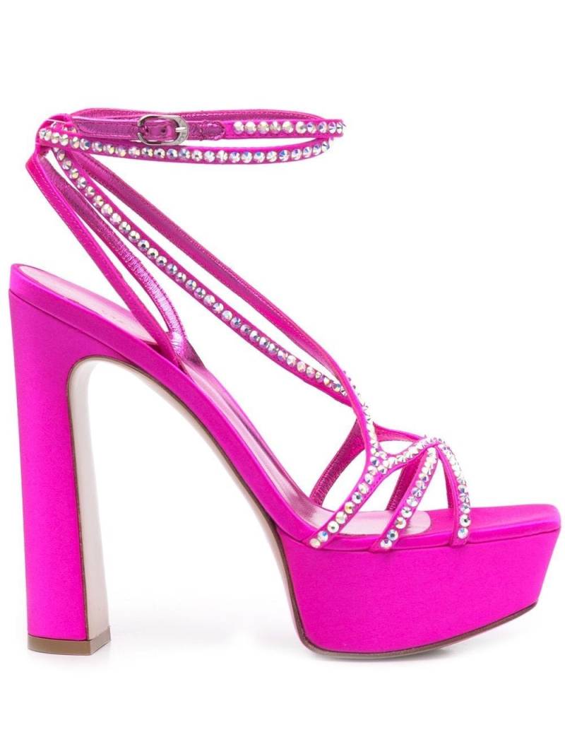 Le Silla Belen rhinestone-embellished sandals - Pink von Le Silla