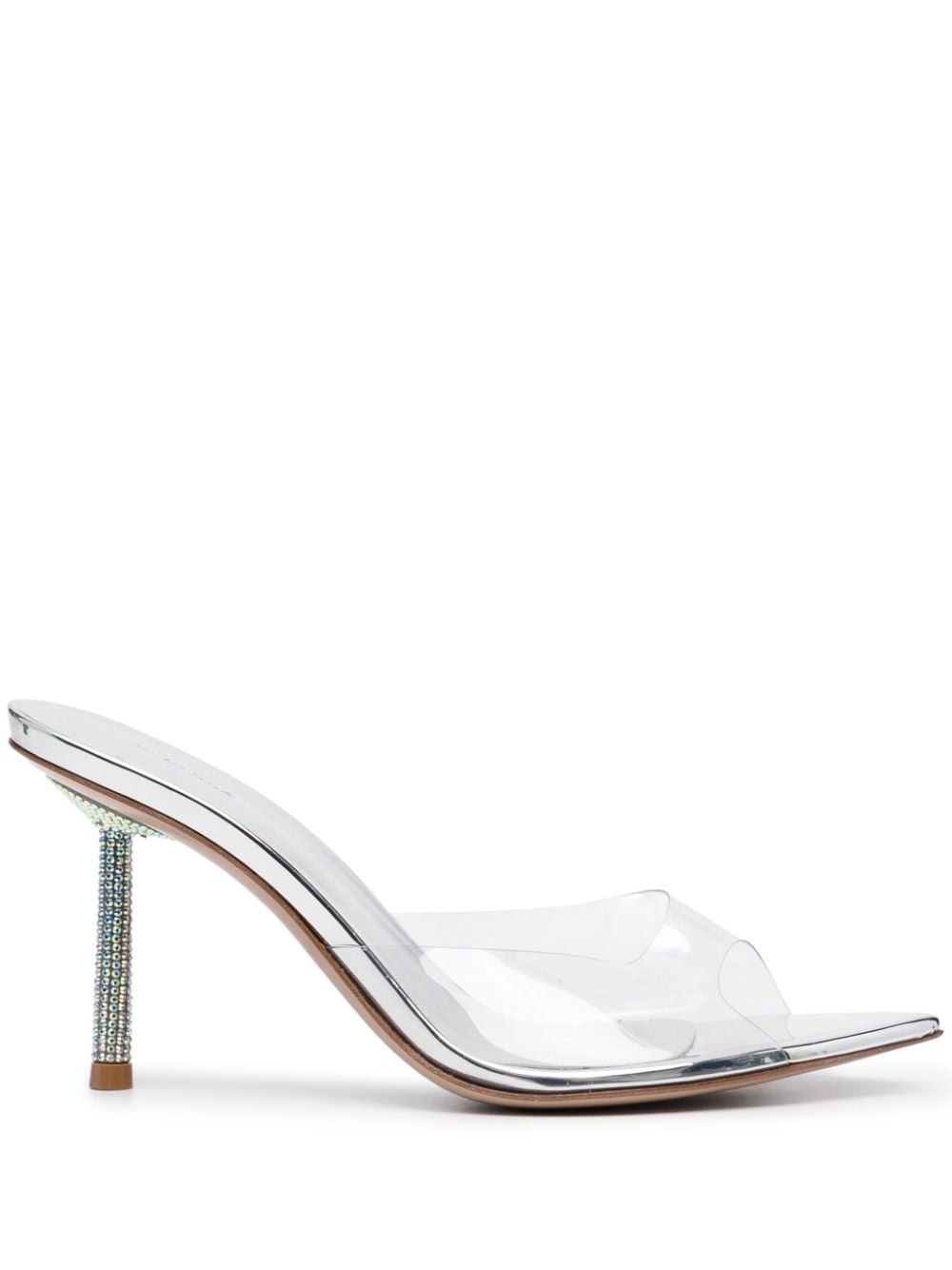 Le Silla Bella 120mm crystal-embellished sandals - Silver von Le Silla