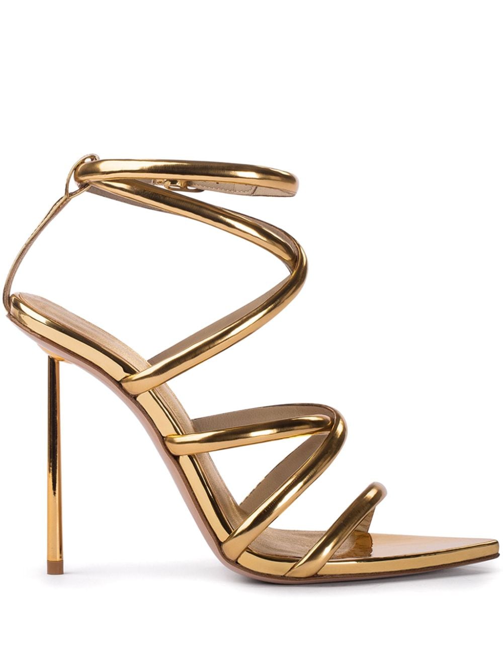 Le Silla Bella leather sandals - Gold von Le Silla