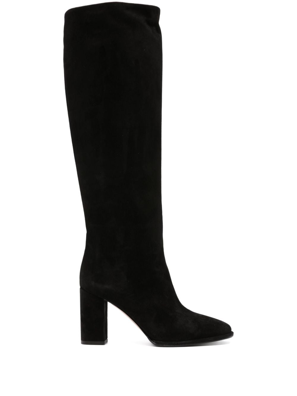 Le Silla Elsa 85mm suede boots - Black von Le Silla