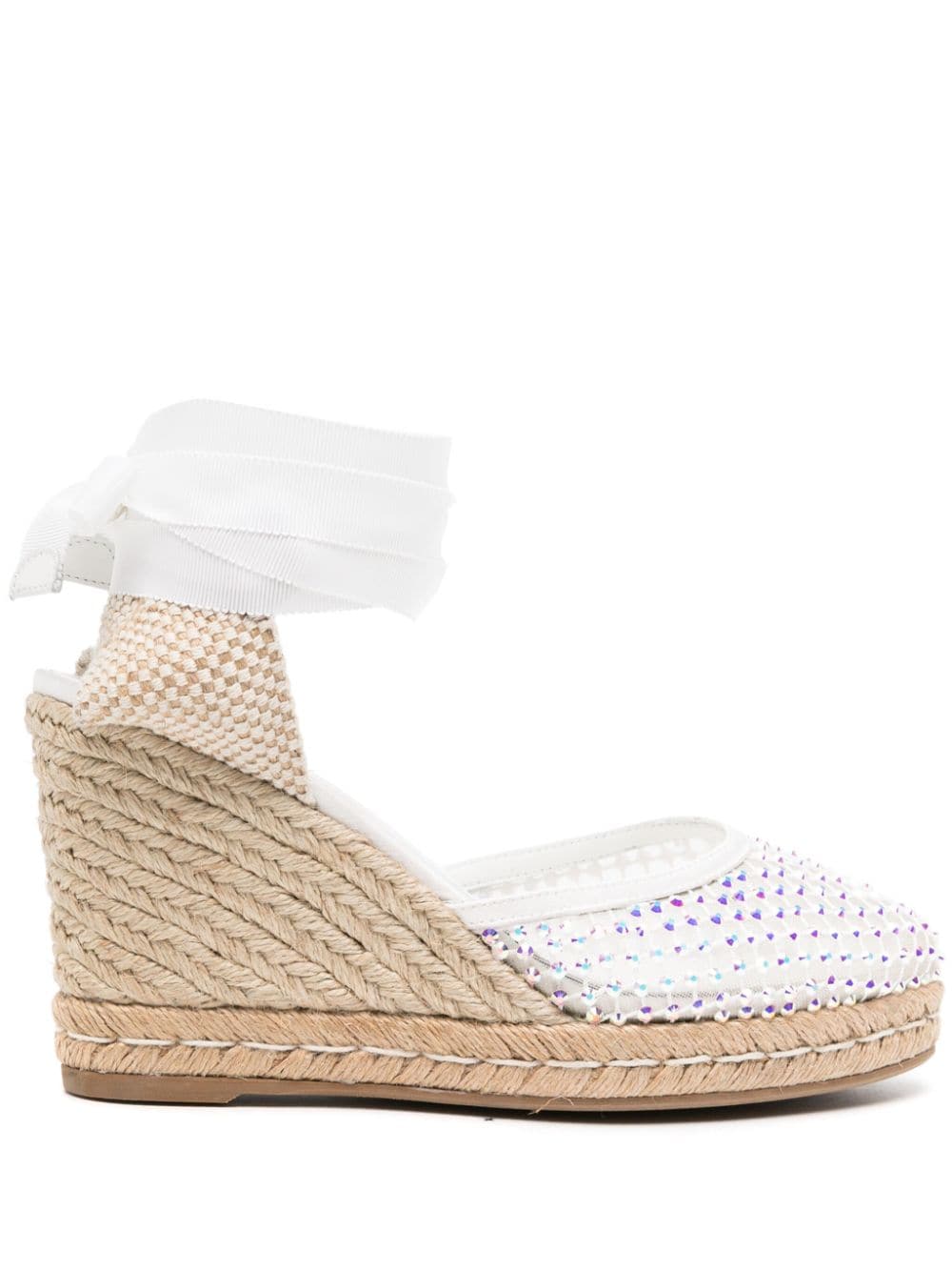 Le Silla Eva 100mm espadrilles - White von Le Silla