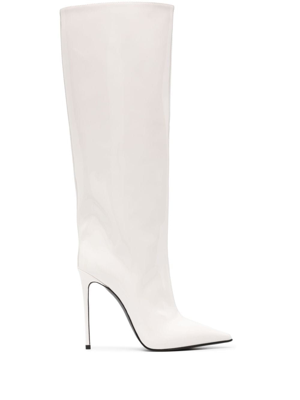 Le Silla Eva 115mm leather boots - White von Le Silla