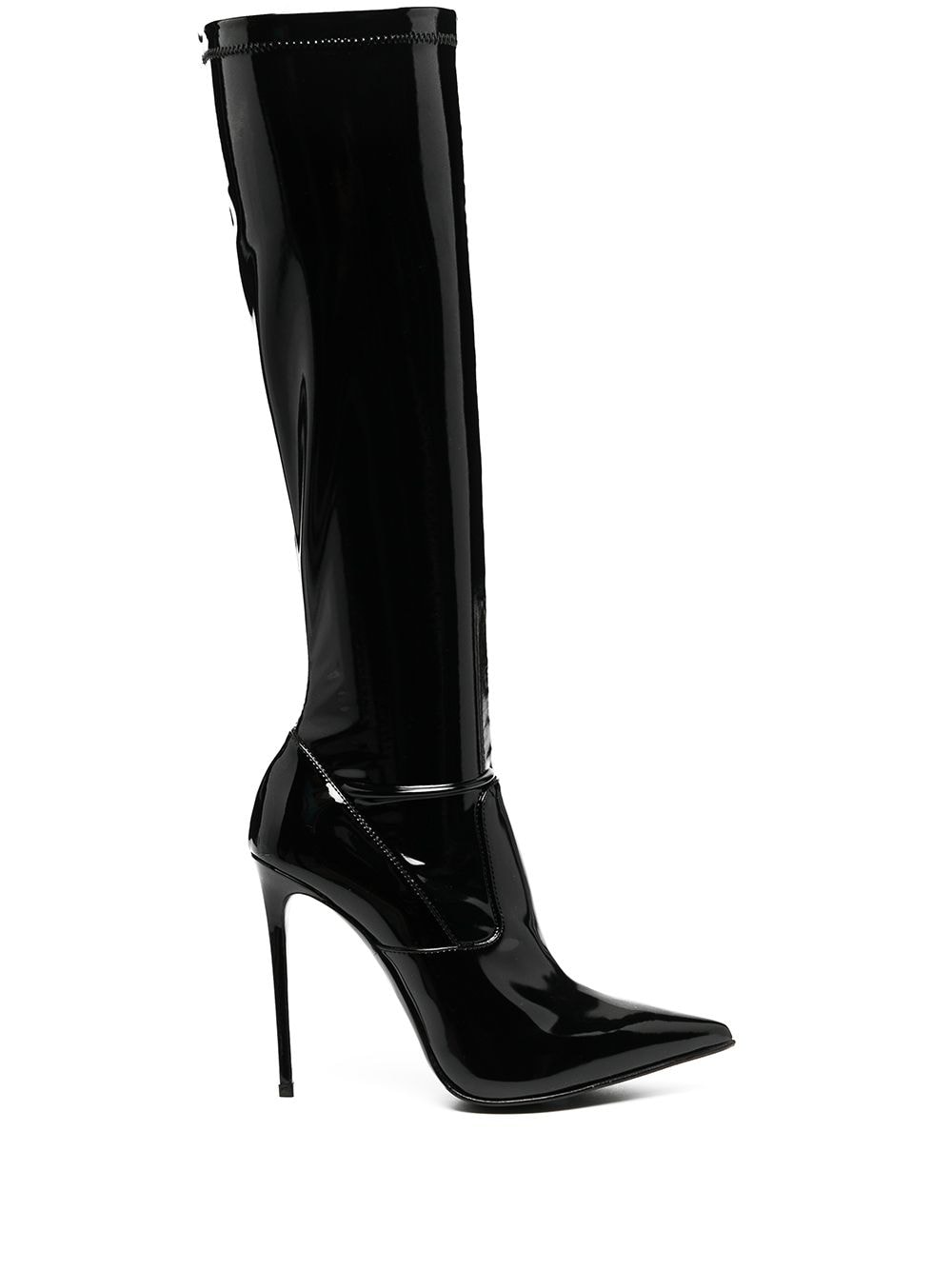 Le Silla Eva 120mm vinyl boots - Black von Le Silla