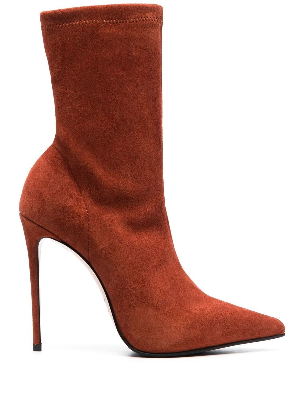 Le Silla Eva suede 120mm boots - Orange von Le Silla