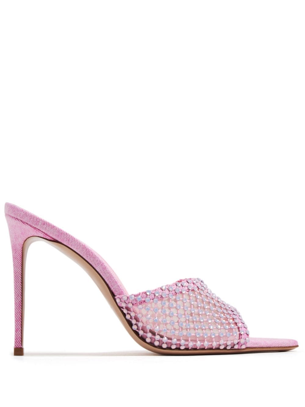 Le Silla Gilda 110mm crystal-embellished mules - Pink von Le Silla