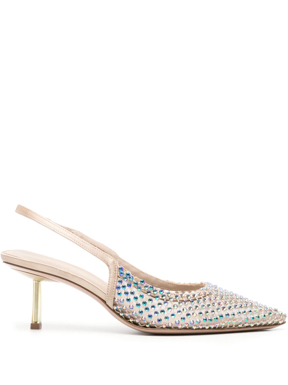 Le Silla Gilda 60mm slingback pumps - Neutrals von Le Silla