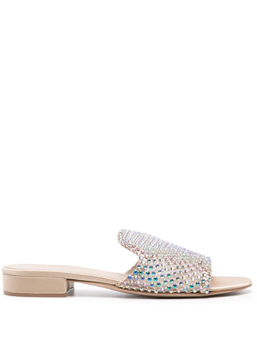 Le Silla Gilda crystal-embellished sandals - Gold von Le Silla