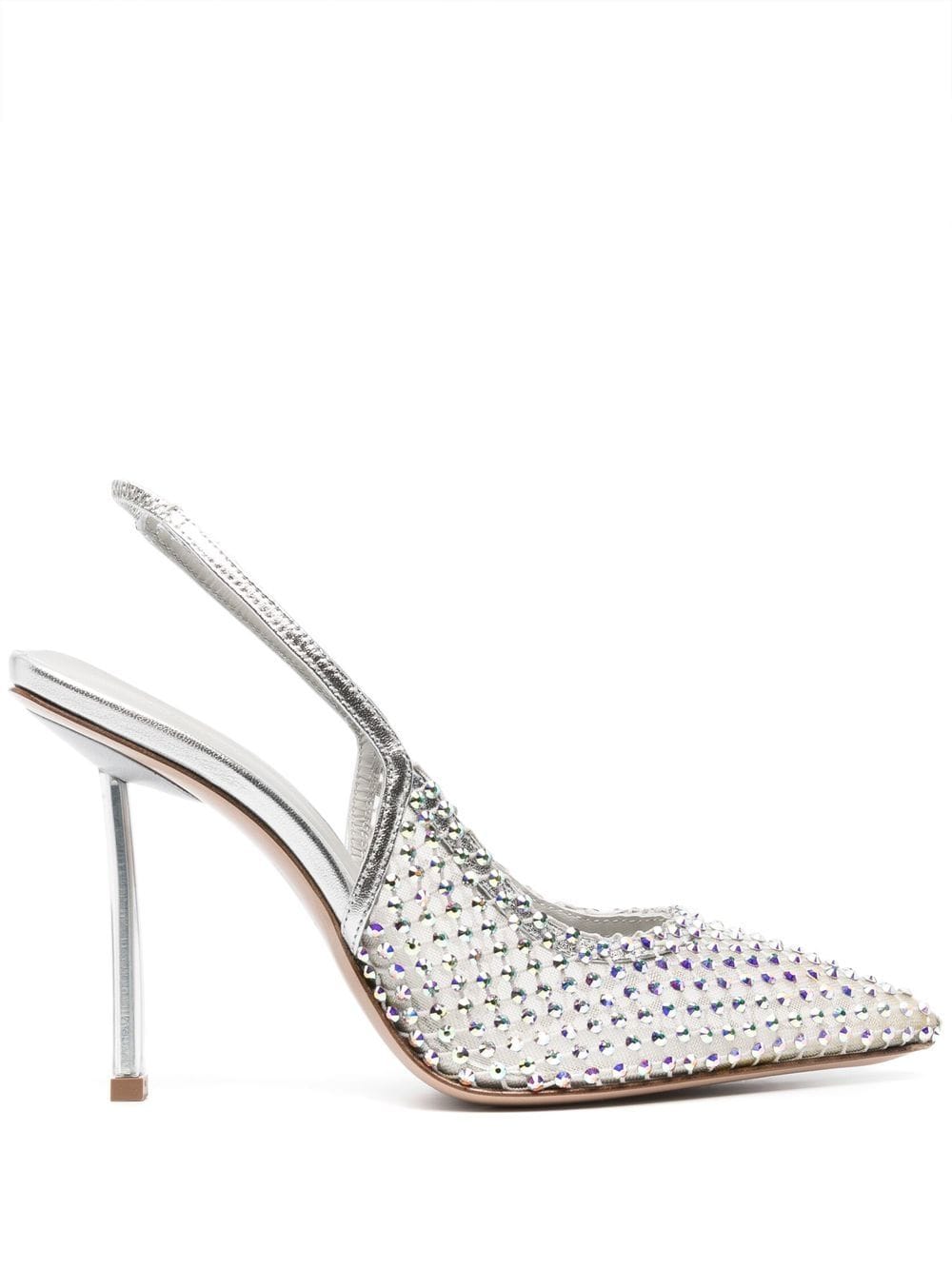 Le Silla Gilda embellished pumps - Silver von Le Silla