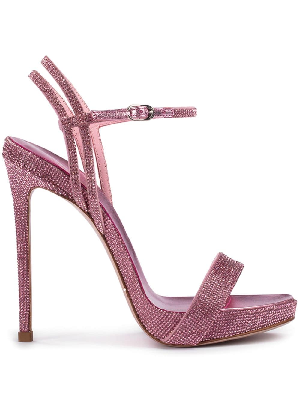 Le Silla Gwen 120mm crystal sandals - Pink von Le Silla
