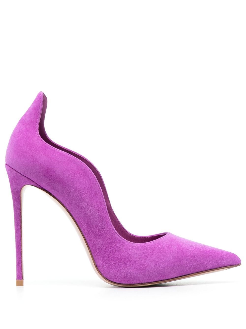Le Silla Ivy 110mm suede pumps - Purple von Le Silla