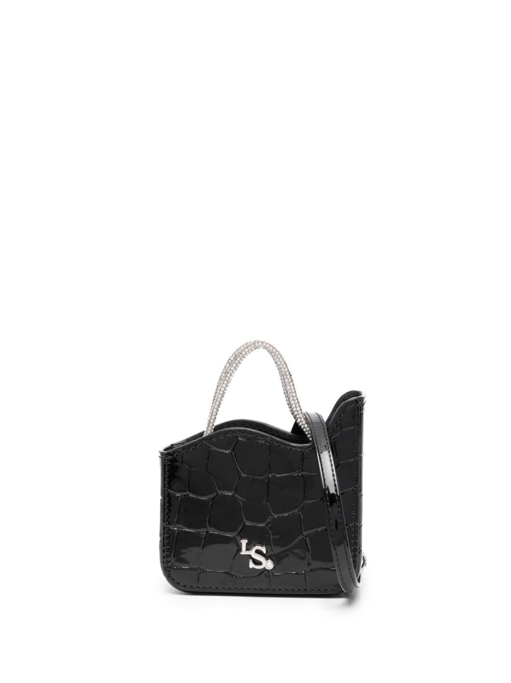 Le Silla Ivy crystal-embellished mini bag - Black von Le Silla