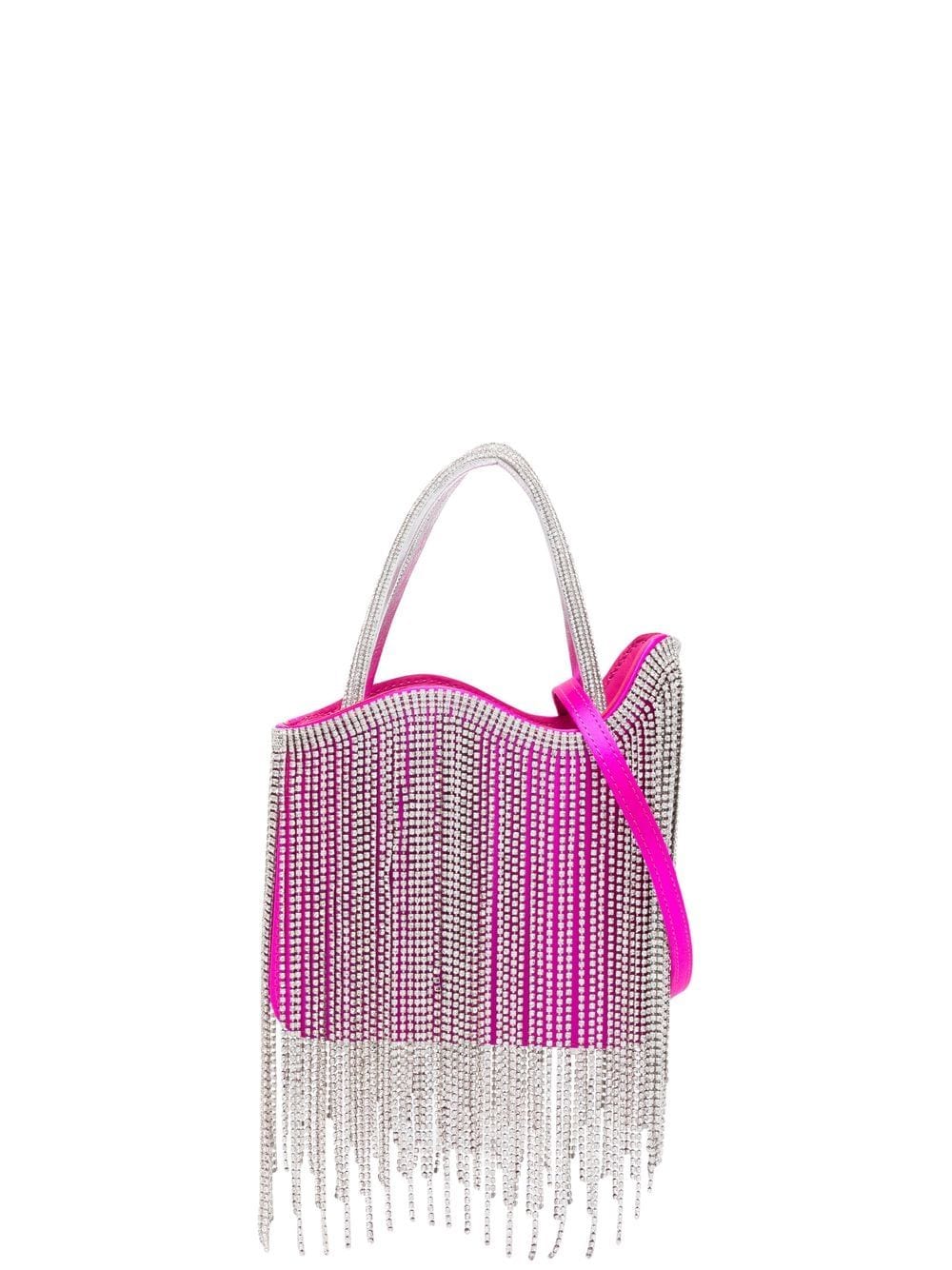 Le Silla Ivy crystal-fringe mini bag - Pink von Le Silla