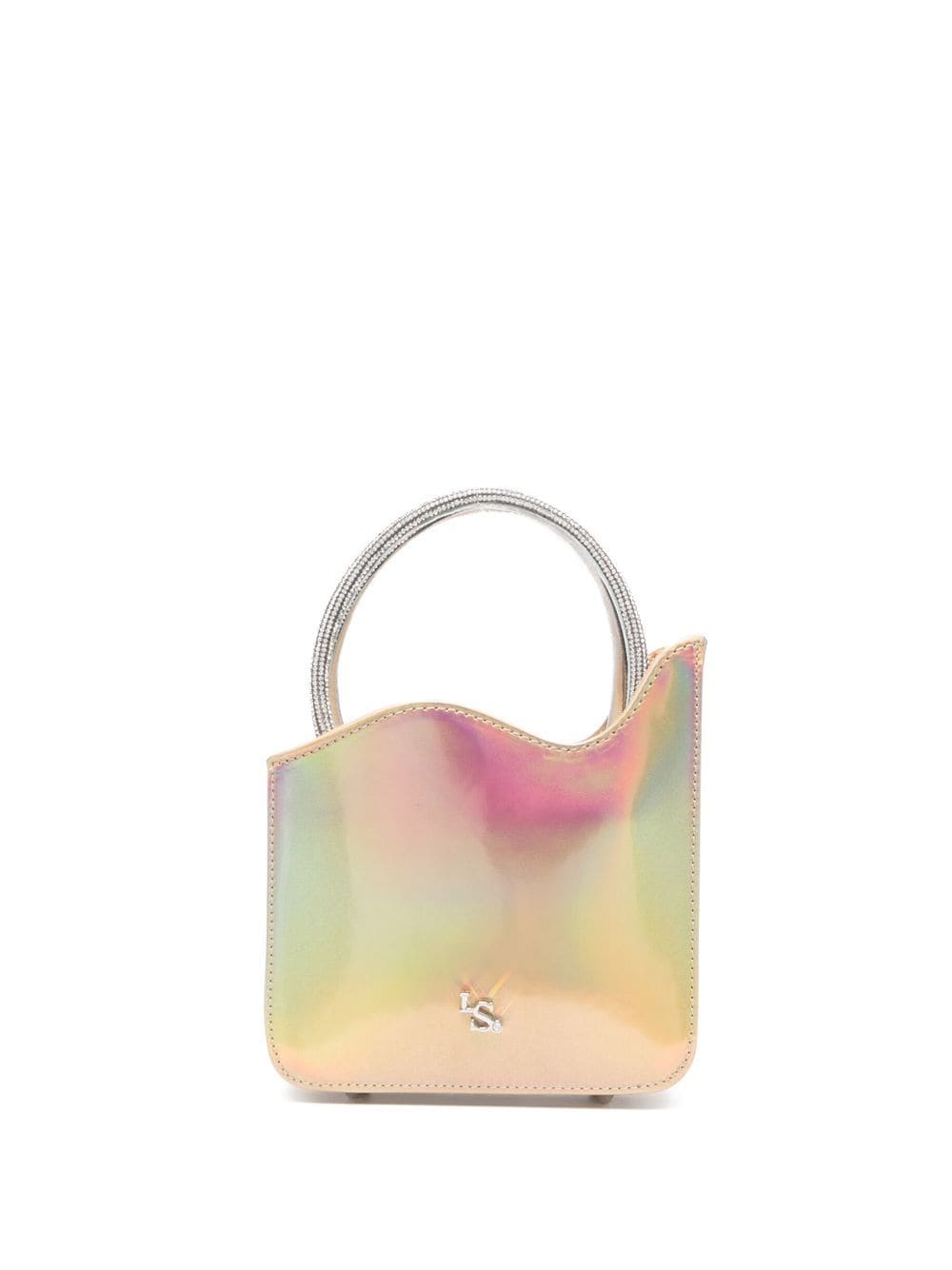 Le Silla Ivy iridescent mini bag - Neutrals von Le Silla