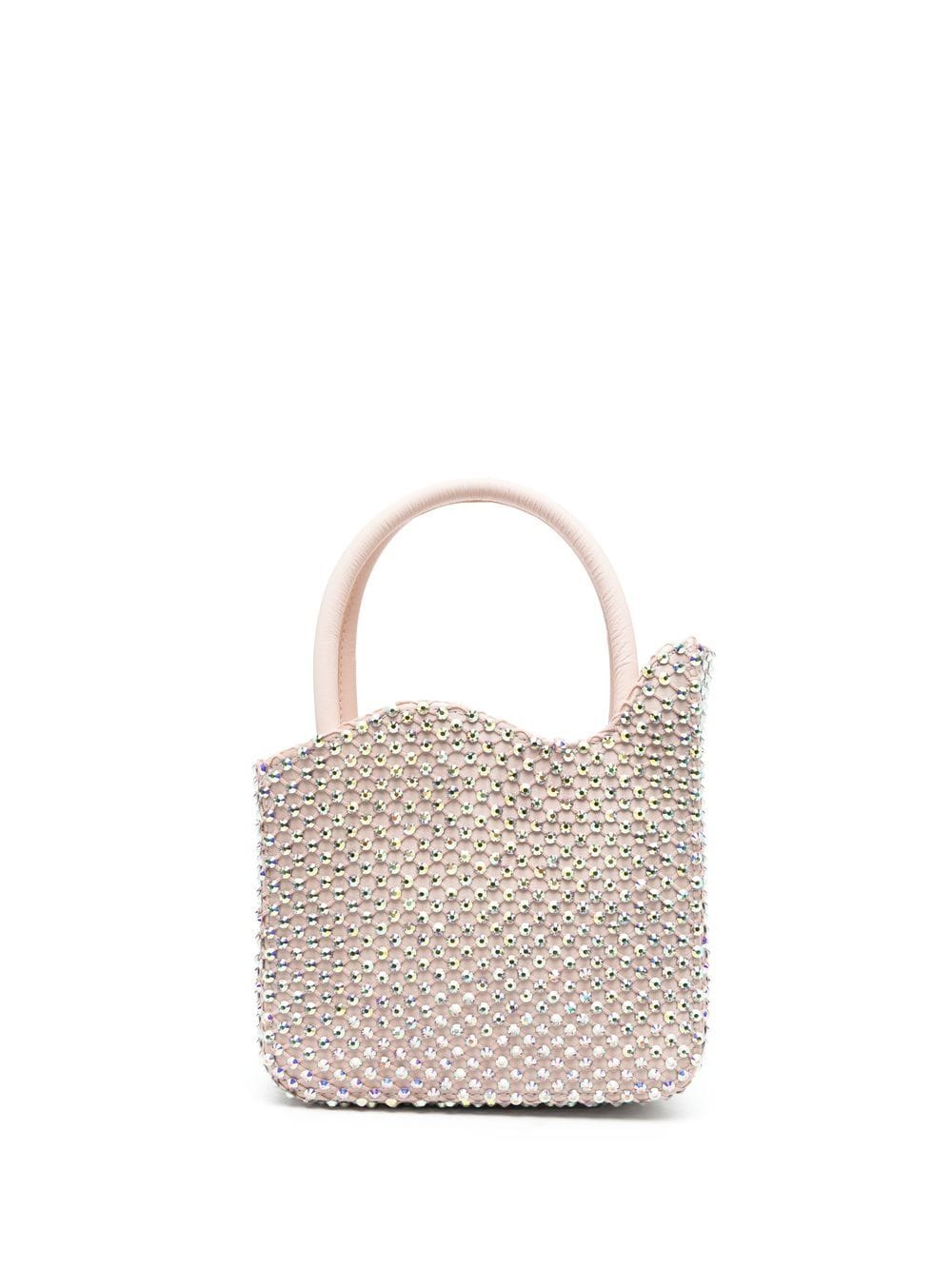 Le Silla Ivy micro crystal bag - Neutrals von Le Silla