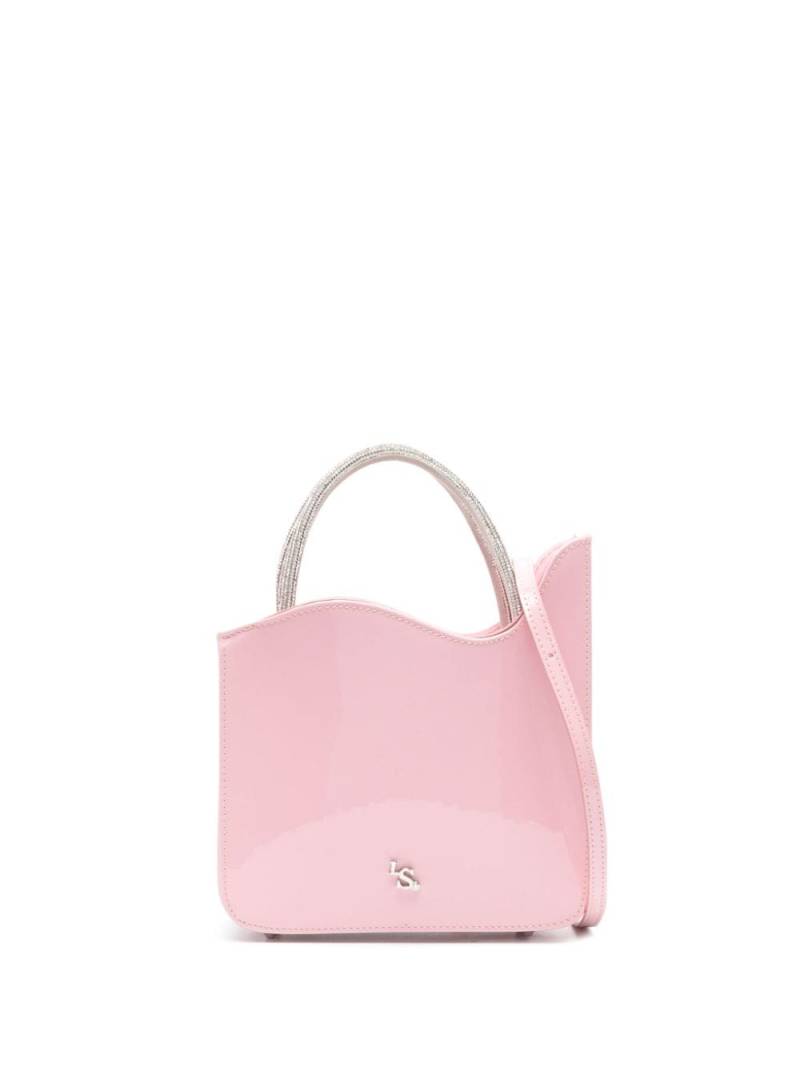 Le Silla Ivy patent-leather mini bag - Pink von Le Silla