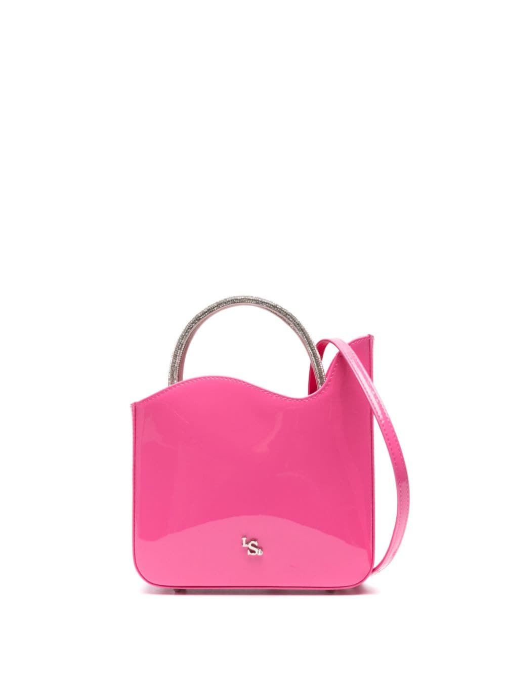 Le Silla Ivy patent-leather tote bag - Pink von Le Silla