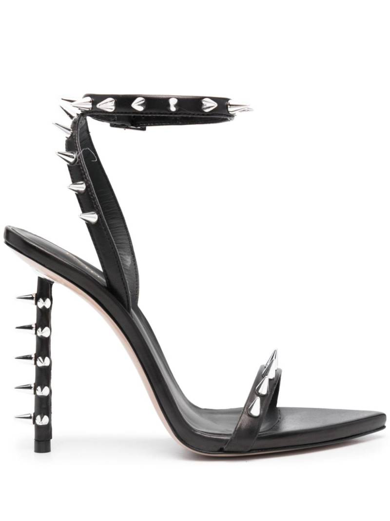 Le Silla Jagger 120mm leather sandals - Black von Le Silla