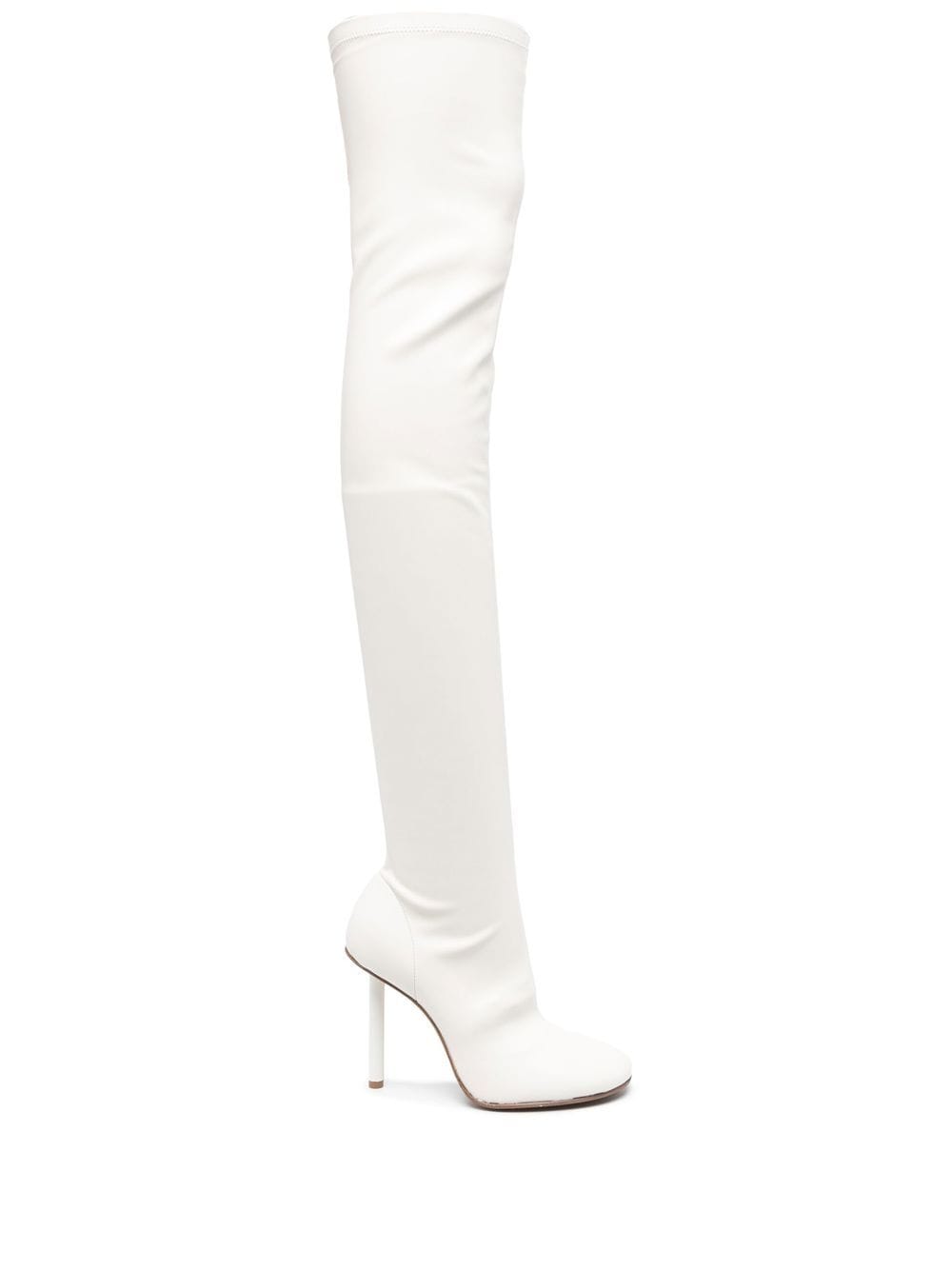 Le Silla Karlie 110mm thigh-high boots - White von Le Silla
