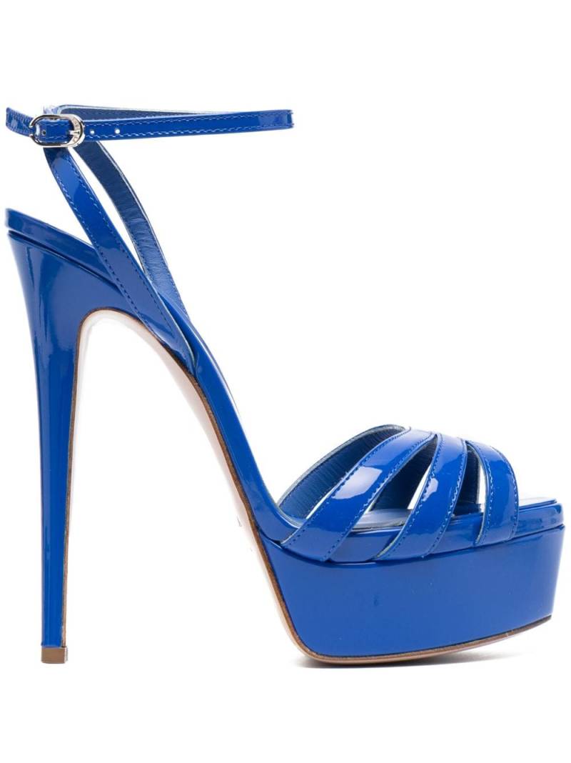 Le Silla Lola 140mm sandals - Blue von Le Silla
