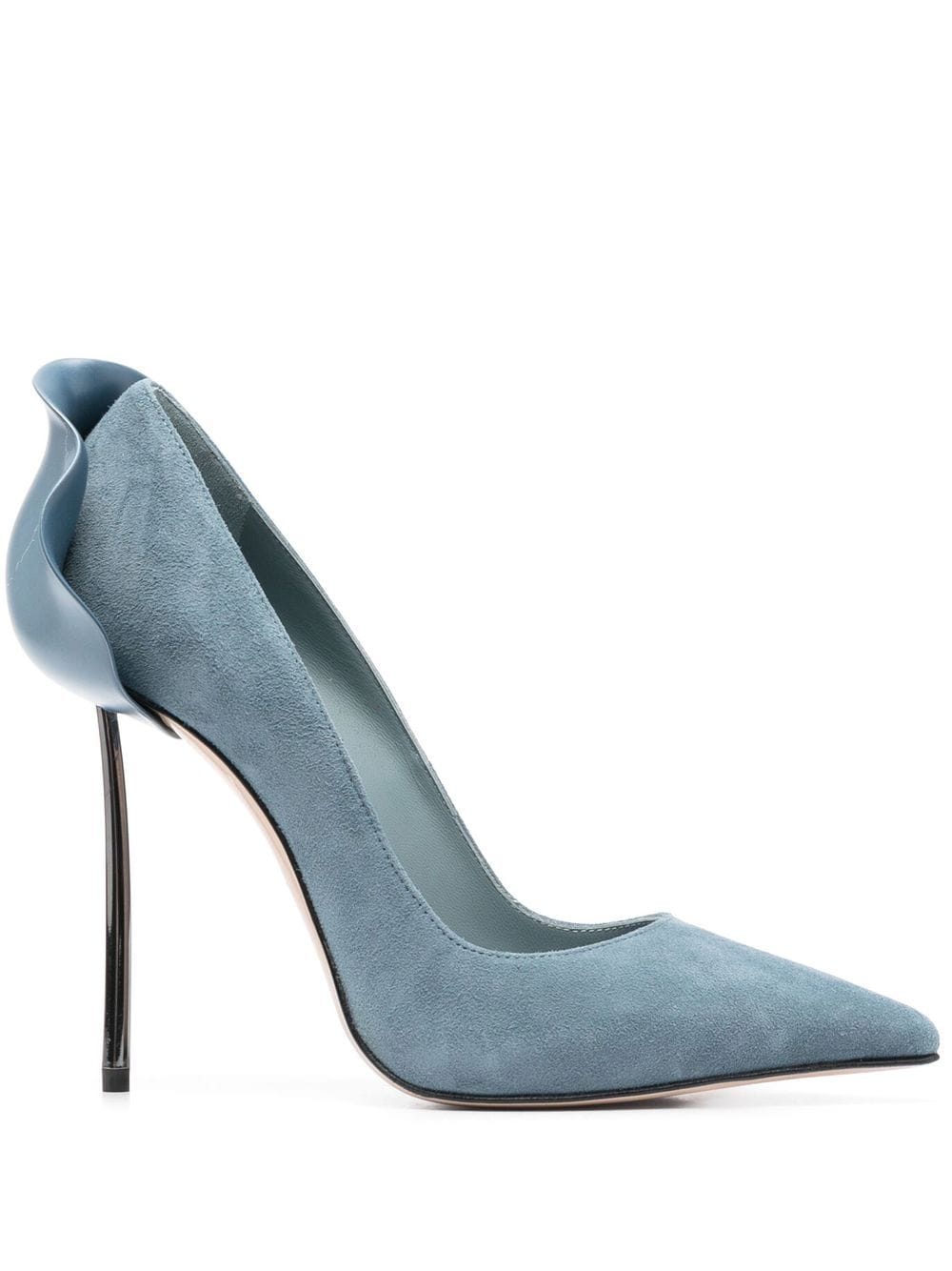 Le Silla Petalo suede 110mm pumps - Blue von Le Silla