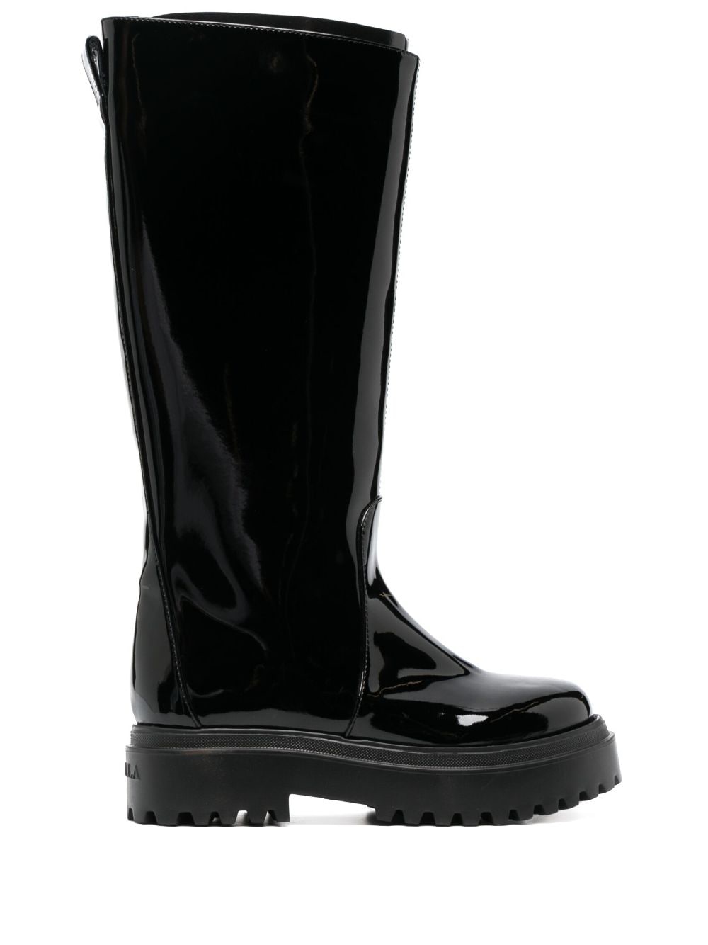 Le Silla Ranger high-shine boots - Black von Le Silla