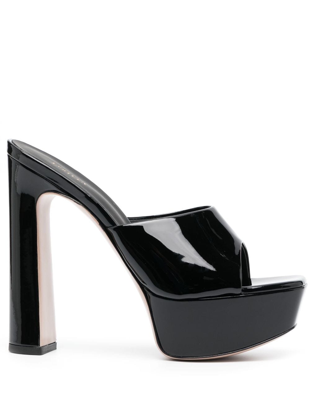 Le Silla Resort 140mm patent leather mules - Black von Le Silla