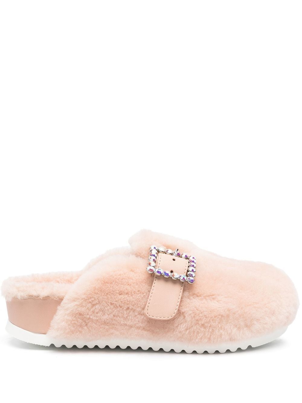 Le Silla Rita buckle-embellished slipper - Pink von Le Silla