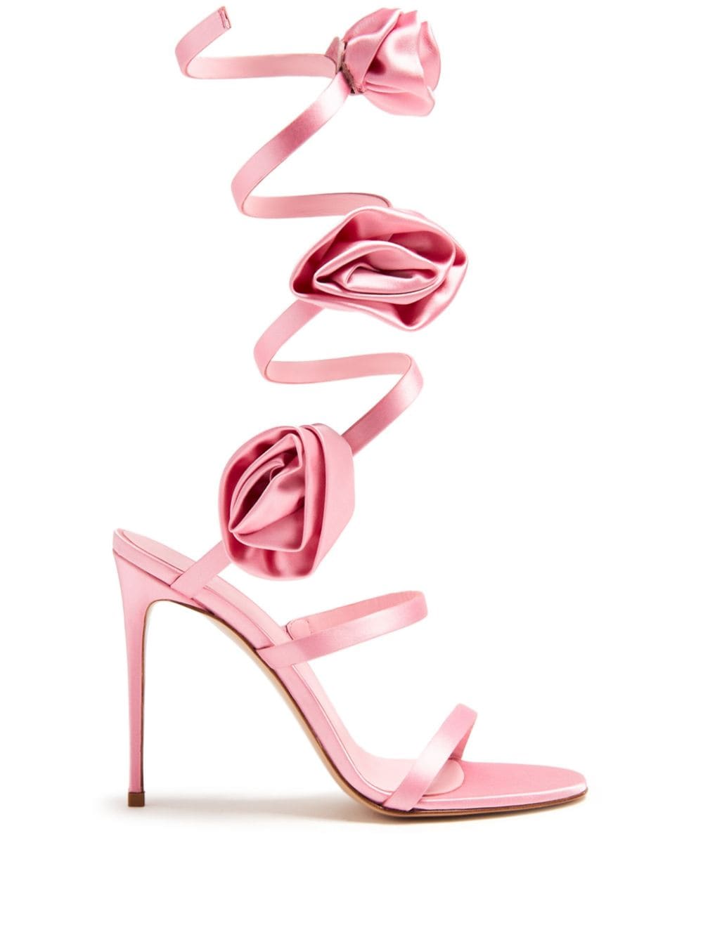 Le Silla Rose 110mm wrap-strap sandals - Pink von Le Silla