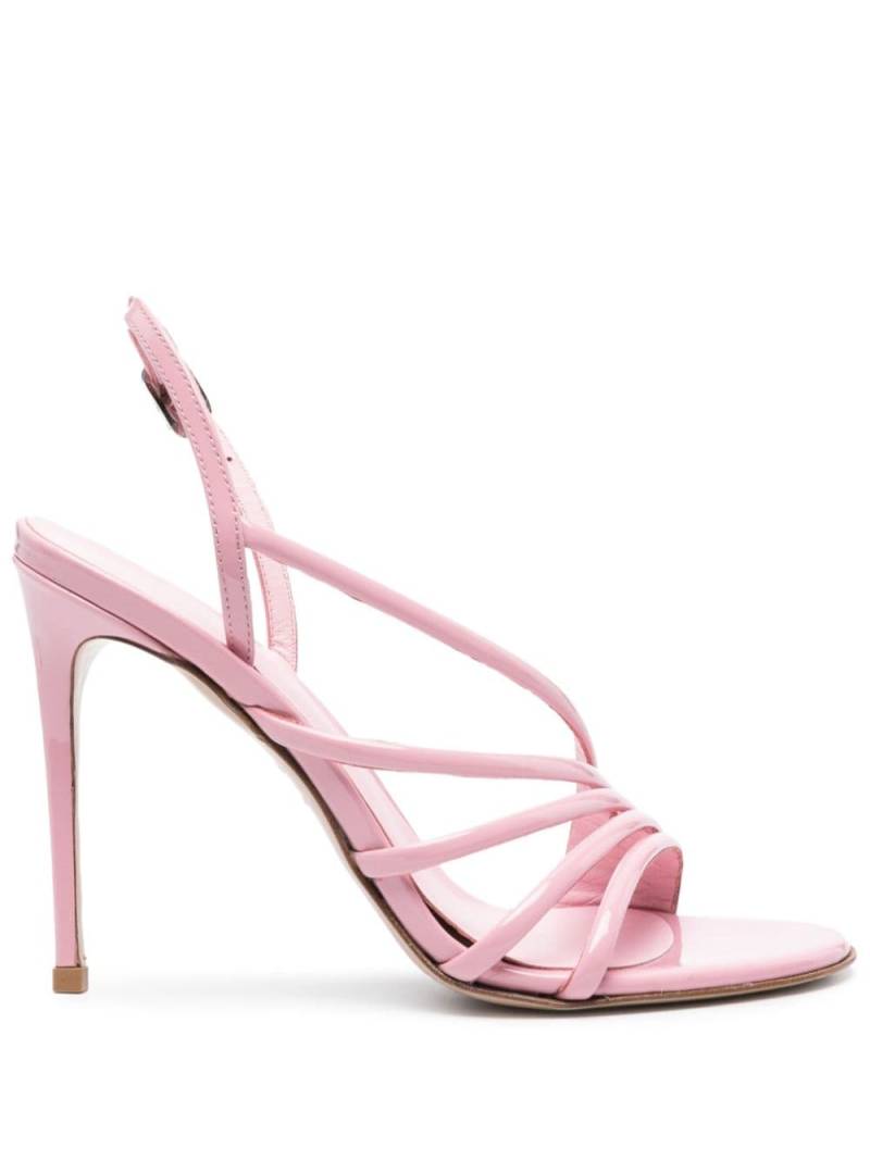 Le Silla Scarlet 105mm leather sandals - Pink von Le Silla