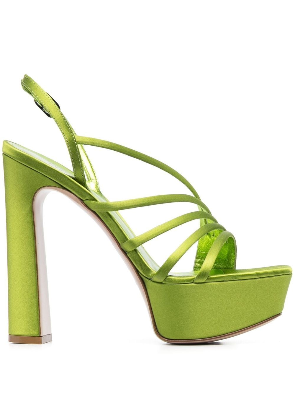 Le Silla Scarlet platform-sole sandals - Green von Le Silla