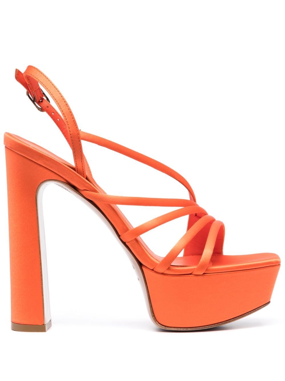 Le Silla Scarlet platform strappy sandals - Orange von Le Silla