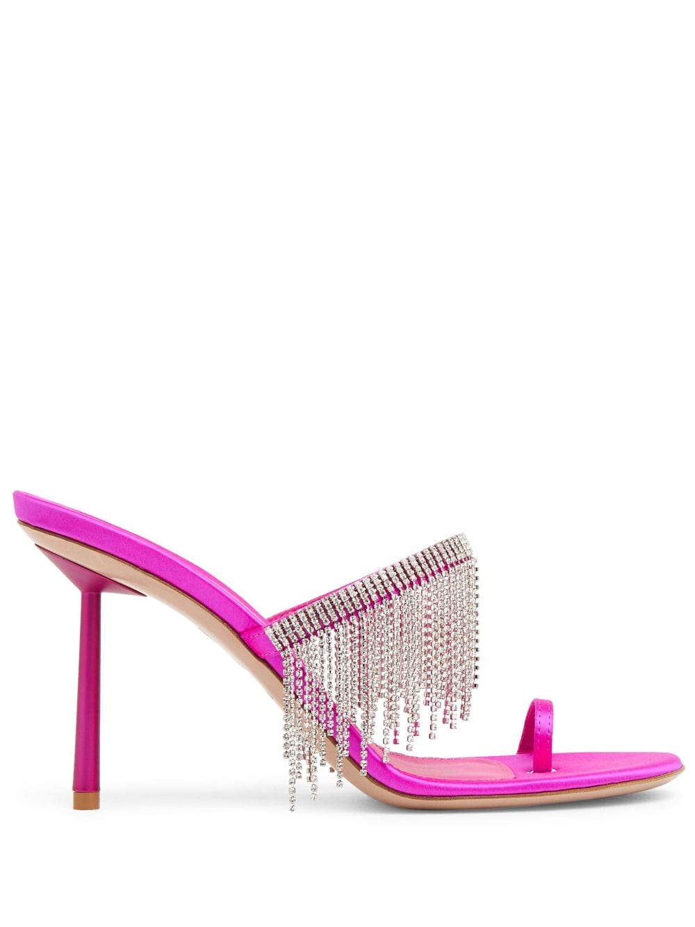 Le Silla The Jewels 80mm fringed sandals - Pink von Le Silla