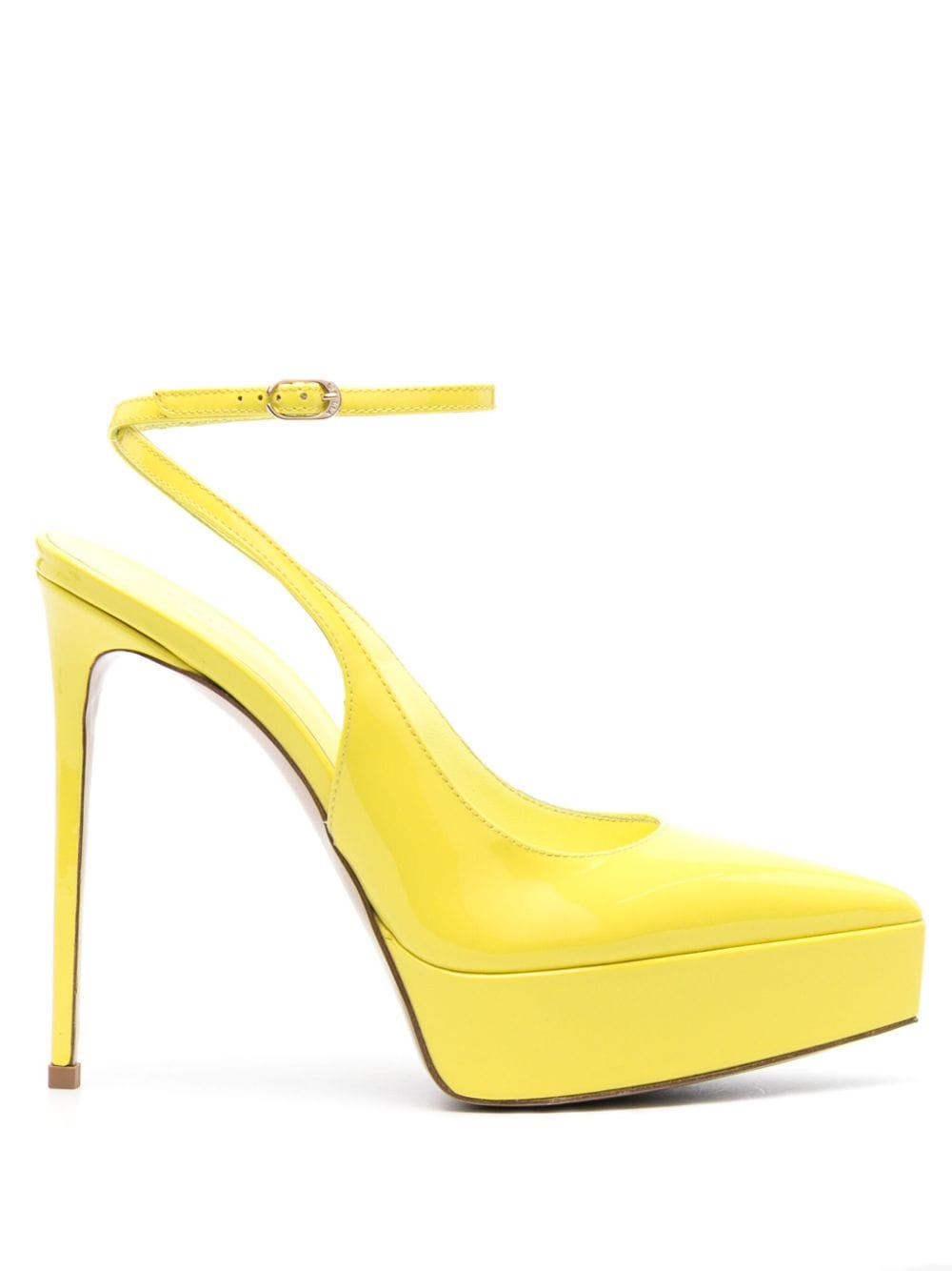 Le Silla Uma 140mm slingback pumps - Yellow von Le Silla