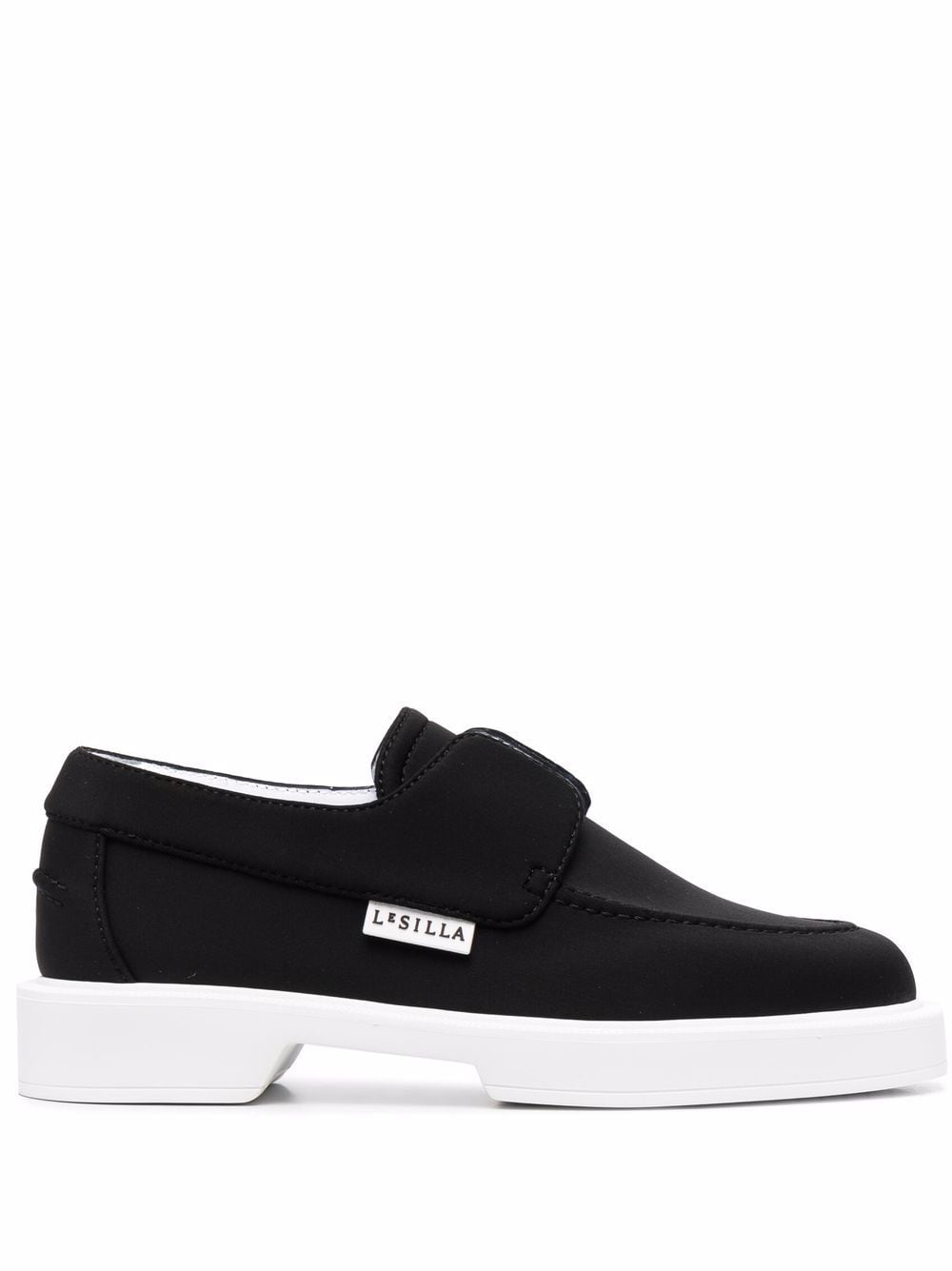 Le Silla Yacht two-tone loafers - Black von Le Silla