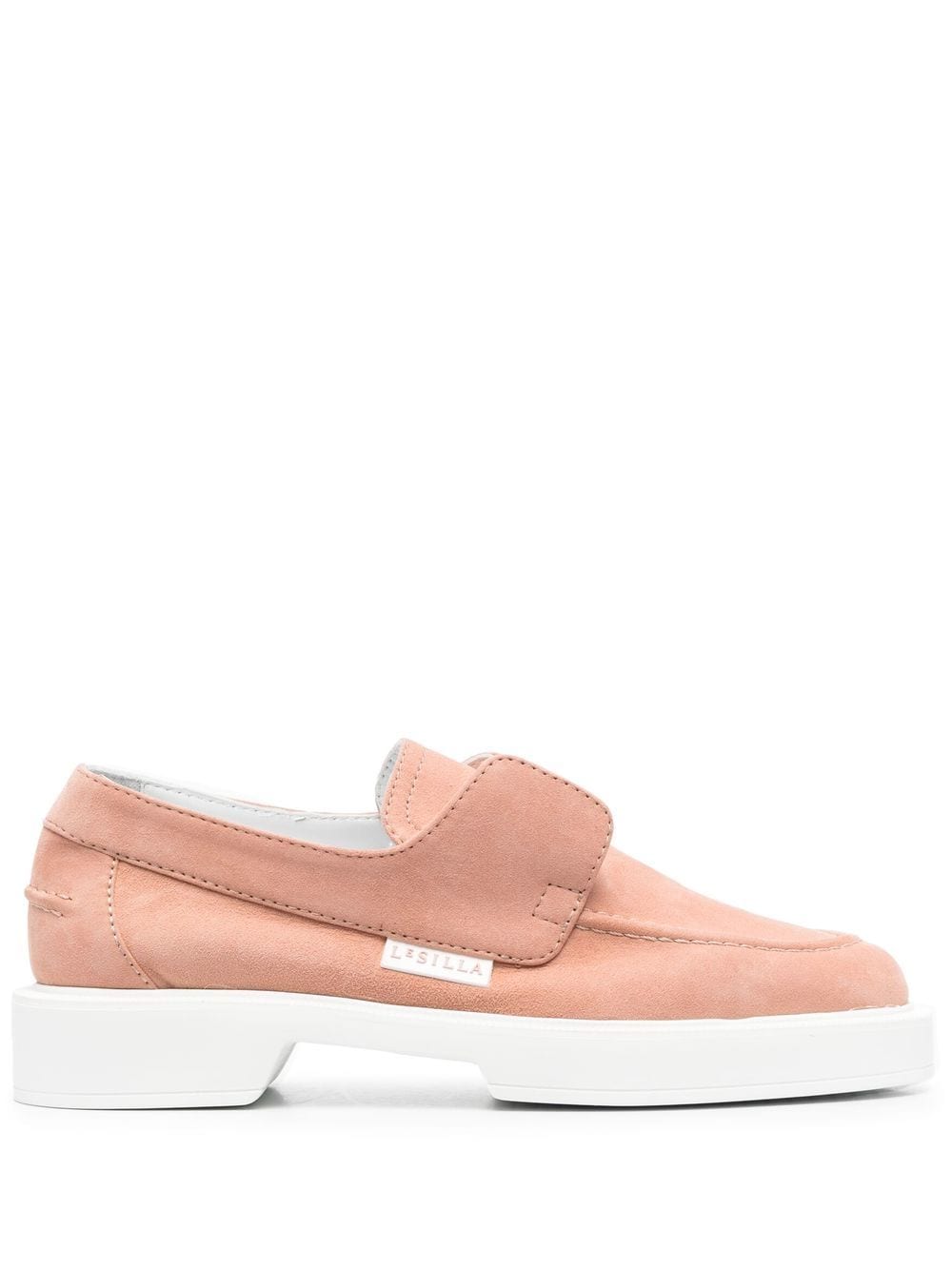 Le Silla Yatch suede moccasins - Pink von Le Silla