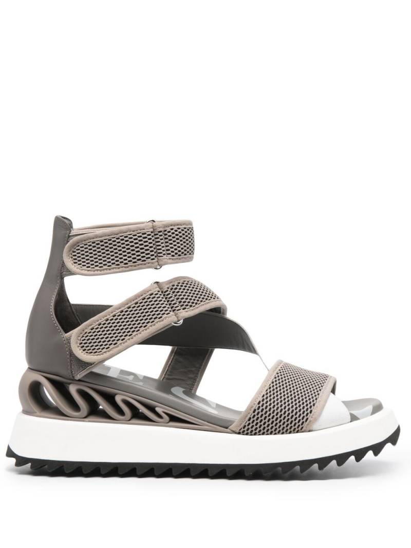 Le Silla Yui Wave sandals - Grey von Le Silla